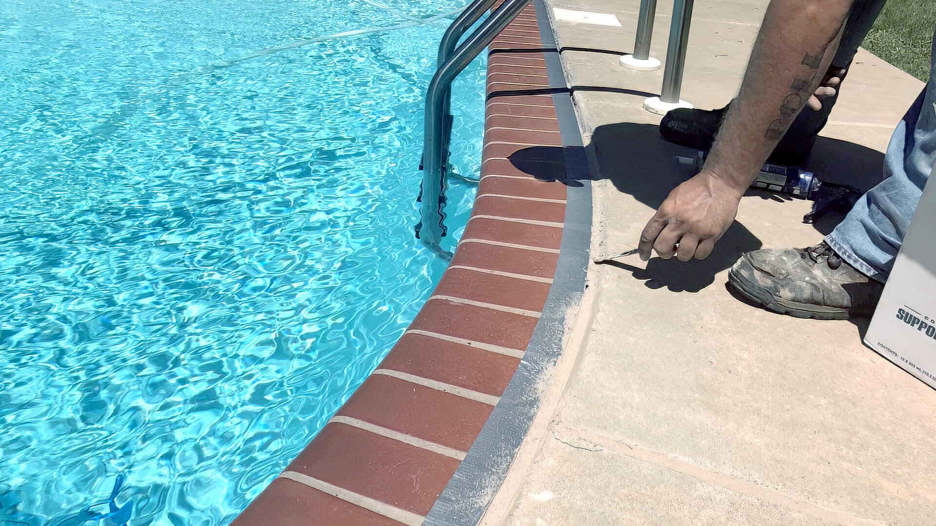 Swimming Pool Deck Repair in Fresno, CA